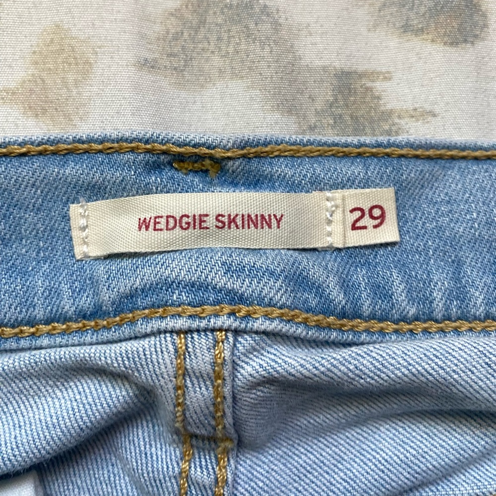 levi’s wedgie skinny jeans